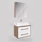 Espelheira Para Banheiro 65cm 2 Portas Palermo Lilies Móveis