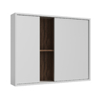 Espelheira para Banheiro Atenas 80 Branco c/Terracota Darabas Agardi