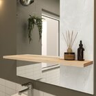 Espelheira Para Banheiro Báltico  Cristal/faia