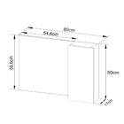 Espelheira Para Banheiro Bn3602 Tecnomobili