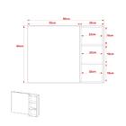 Espelheira Para Banheiro Bn3602 Tecnomobili