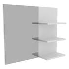 Espelheira Para Banheiro Bn3608 Tecno Mobili