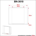 Espelheira Para Banheiro Bn3610 Tecnomobili
