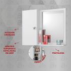 Espelheira Para Banheiro Com 1 Porta 57,2cm Multimóveis Cr101