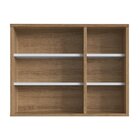 Espelheira Para Banheiro Com 1 Porta Lva06 Versato Mel/branco