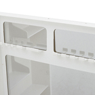 Espelheira para Banheiro de Embutir ou Sobrepor com 1 Porta 35,5x30,3x9,4cm Branco Astra