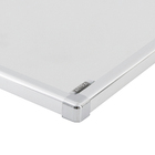 Espelheira para Banheiro de Sobrepor 40x30x1,8cm Prata Aluminio Lisa Astra