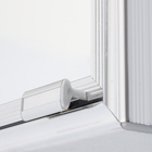 Espelheira para Banheiro de Sobrepor com 3 Portas 48,5x71x11 Prata Cris Branco Cris Metal