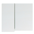 Espelheira para Banheiro de Sobrepor com 1 Porta 49x53x9cm Prata H Chebli