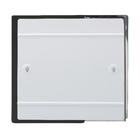 Espelheira para Banheiro de Sobrepor com 1 Porta 49x53x9cm Prata H Chebli