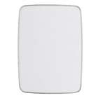 Espelheira para Banheiro de Sobrepor com 1 Porta 54x39x9,8cm Prata Crismetal