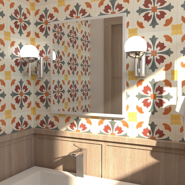 Espelheira para Banheiro de Sobrepor 64x55x2 Branco Manhattan Venturi