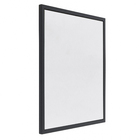 Espelheira para Banheiro de Sobrepor 64x55x2 Preto Iron Black Venturi