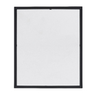 Espelheira para Banheiro de Sobrepor 64x55x2 Preto Iron Black Venturi