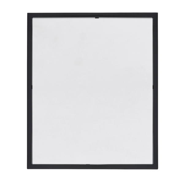 Espelheira para Banheiro de Sobrepor 64x55x2 Preto Iron Black Venturi