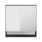 Espelheira para Banheiro de Sobrepor 69x64,5x13cm Amêndoa Soho Sensea