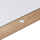 Espelheira para Banheiro de Sobrepor L55xA85cm Amadeirado Valencia Darabas Agardi