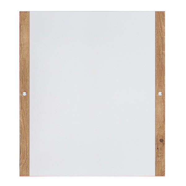 Espelheira para Banheiro de Sobrepor L75xA85cm Amadeirado Valencia Darabas Agardi