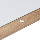 Espelheira para Banheiro de Sobrepor L75xA85cm Amadeirado Valencia Darabas Agardi