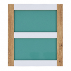 Espelheira para Banheiro de Sobrepor L75xA85cm Amadeirado Valencia Darabas Agardi