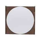 Espelheira para Banheiro Madeira Ebano 46x48x10cm Sobrepor Sevilha Darabas Agardi