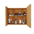 Espelheira Para Banheiro Klein Freijó