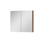 Espelheira para Banheiro de Sobrepor Life 60x56x14cm Freijo Astral Design