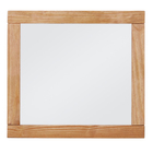 Espelheira para Banheiro Montreal 70x65cm Jatobá Astral Design