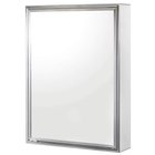 Armário com Espelho Cris Branco 44x58,5cm Embutir