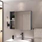 Espelheira Para Banheiro Stillo 56m - Fabribam Branco