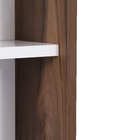 Espelheira para Banheiro Madeira Terracota 87x60x13cm Sobrepor Da Vinci Darabas Agardi