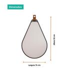 Espelheira Para Decoração De Banheiro, Quarto, Sala, Escritór