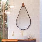 Espelheira Para Decoração De Banheiro, Quarto, Sala, Escritór