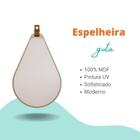 Espelheira Para Decoração De Banheiro, Quarto, Sala, Escritór