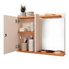 Espelheira Suspensa Madri Armário Parede Armarinho Banheiro P