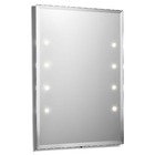 Espelheira Vidro Preto 73x53cm Expambox