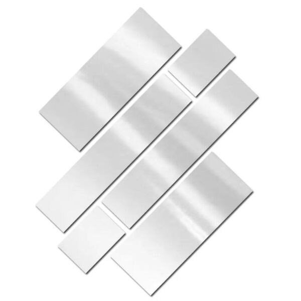 Espelho 100 X 90 Retângulo De Vidro Para Parede