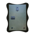 Espelho 110x50cm Antique Curva Freijó