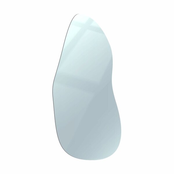 Espelho 130x60cm Multiuso Orgânico Lapidado Pendurador Led In