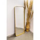 Espelho 150x60 Moldura Metal Dourado Real