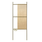 Espelho 180x63cm Hanger Dourado