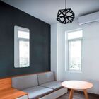 Espelho 1 Metro Grande Retangular De Vidro Decoração Para Sal