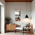 Espelho 1 Metro Grande Retangular De Vidro Decoração Para Sal