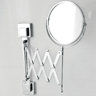 Espelho 300% Aumento Extensível Estende Sanfonado Ventosa