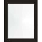 Espelho 38x48 Moldura 4cm Reta Preta