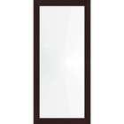 Espelho 38x83 Moldura 4cm Reta Tabaco