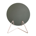 Espelho 39cm Circle Mesa Rosa