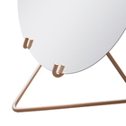 Espelho 39cm Circle Mesa Rosa