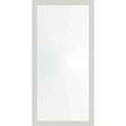 Espelho 48x98 Moldura 4cm Reta Branca