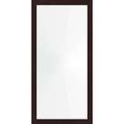 Espelho 48x98 Moldura 4cm Reta Tabaco